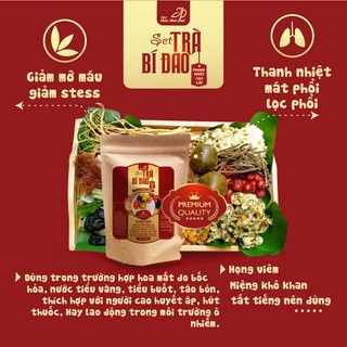 SET TRÀ SÂM BÍ ĐAO HẠT CHIA
