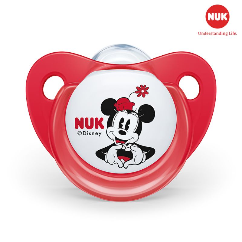 Bộ 2 Ti Giả NUK Sleeptime Silicone Plus Bản Mickey ( Đủ Size - Bán Lẻ )