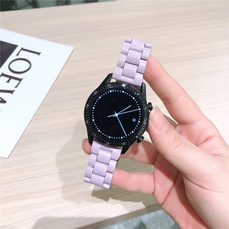 Dây Đeo Thay Thế Bằng Nhựa Màu Sắc Ngọt Ngào Cho Đồng Hồ Thông Minh Samsung Galaxy watch 4 / 4Classic / watch 5 / 5Pro