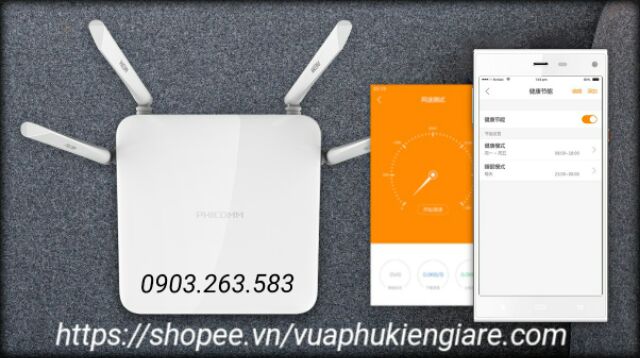 BỘ PHÁT KÍCH SÓNG WIFI băng thông Gigabit 1200M 11AC Dual 2.4G & 5G PHICOM - 4 ăng ten | BigBuy360 - bigbuy360.vn