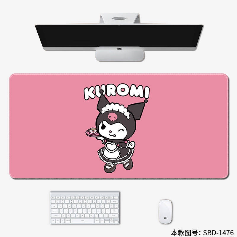 Miếng Lót Chuột Bàn Phím Họa Tiết Hoạt Hình Kuromi Cho Nam Và Nữ