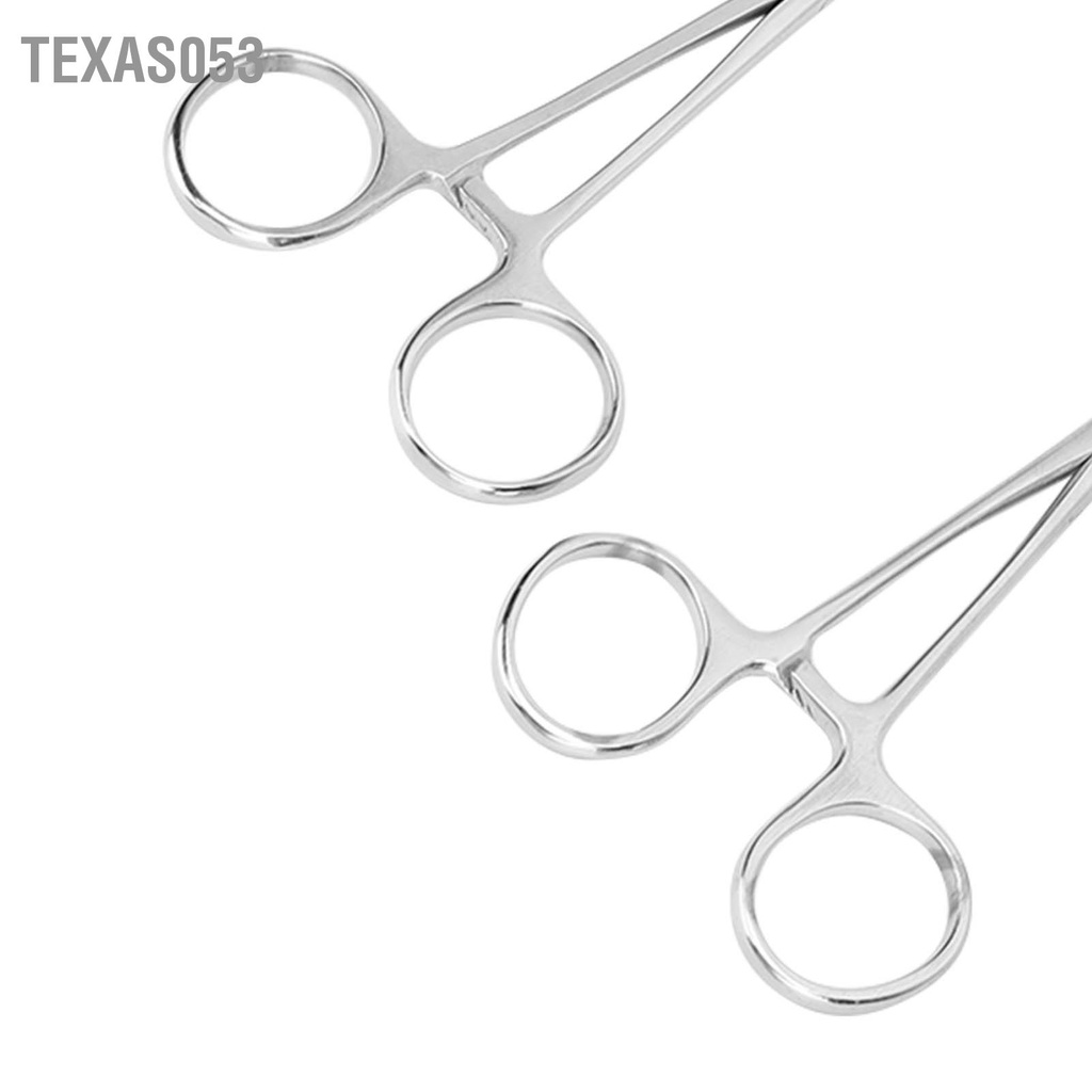 [Hàng Sẵn] Bộ Dụng Cụ Xỏ Khuyên Cơ Thể chuyên nghiệp Kẹp xỏ khuyên bằng thép không gỉ【Texas053】