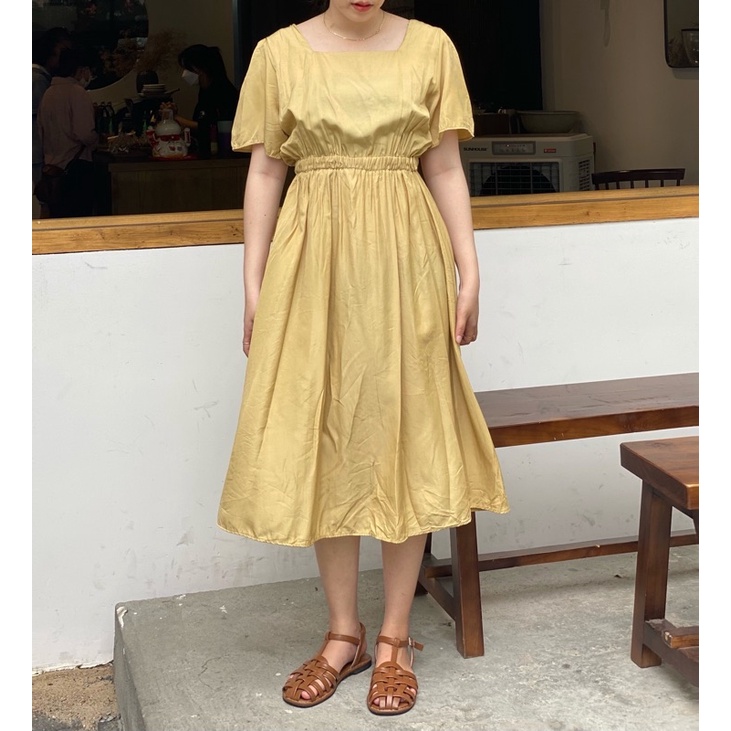 Đầm vintage korea