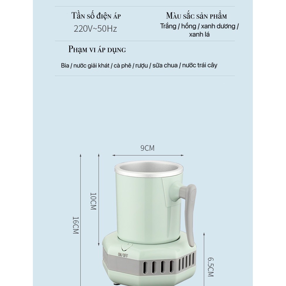 Cốc Làm Lạnh, Cốc Làm Mát Cho Học Sinh, Dân Văn Phòng Siêu Nhanh (Hàng Chuẩn Loại 1) | BigBuy360 - bigbuy360.vn