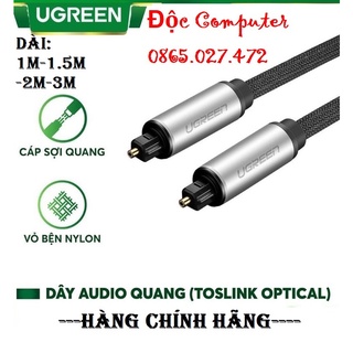 Cáp audio quang dài 1m, 1.5m, 2m, 3m ugreen 10539. 10540.10541.10542 - hàng chính hãng