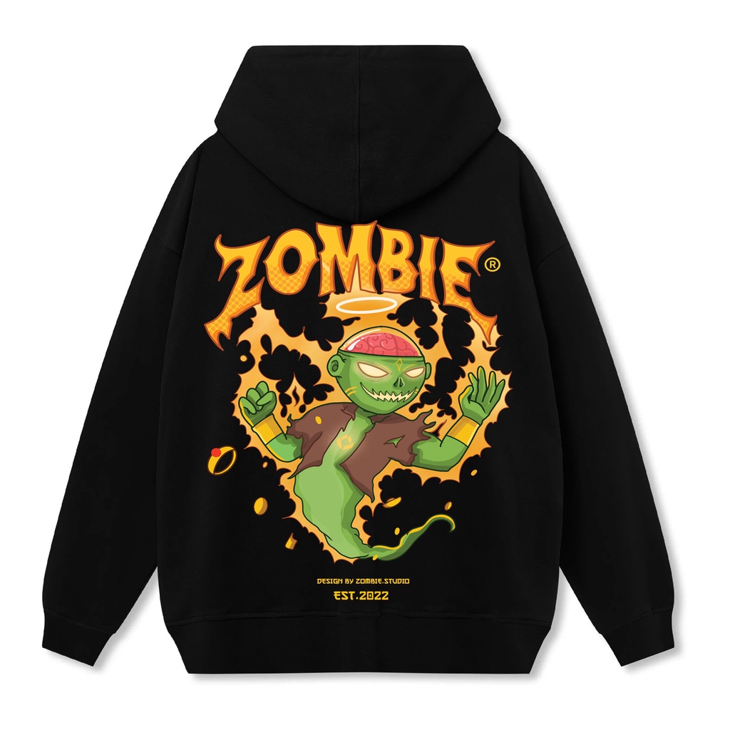 Áo Hoodie Nam Nữ Local Brand Zombie HD God