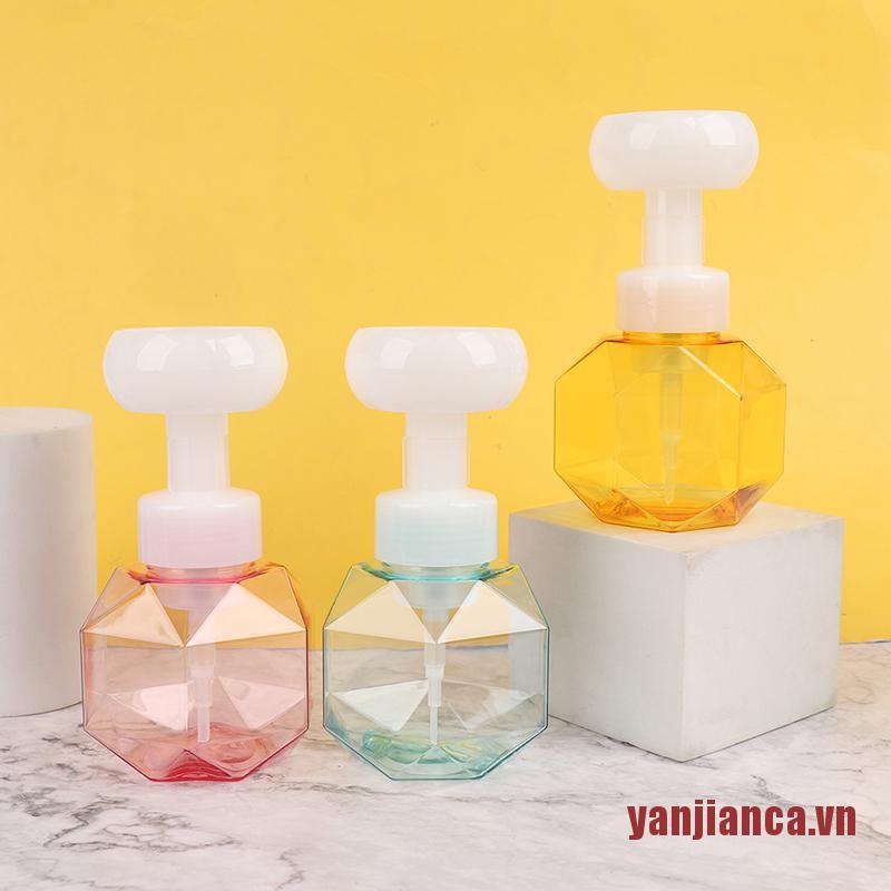 Bình Đựng Xà Phòng Rửa Tay Tạo Bọt Hình Bông Hoa