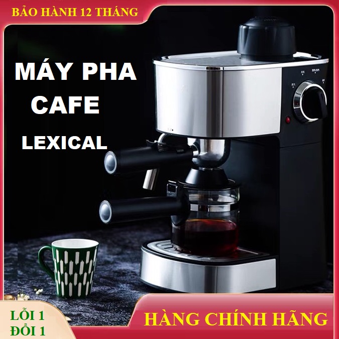 Máy pha cà phê Lexical automatic, hàng chính hãng, bảo hành 12 tháng