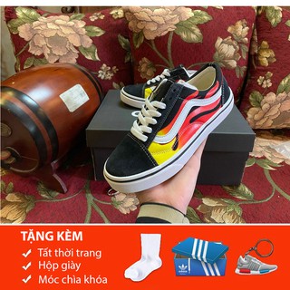 Giày vanss lửa caro nam nữ