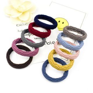 SET 5 THUN CỘT TÓC NHIỀU MÀU KIỂU HÀN QUỐC