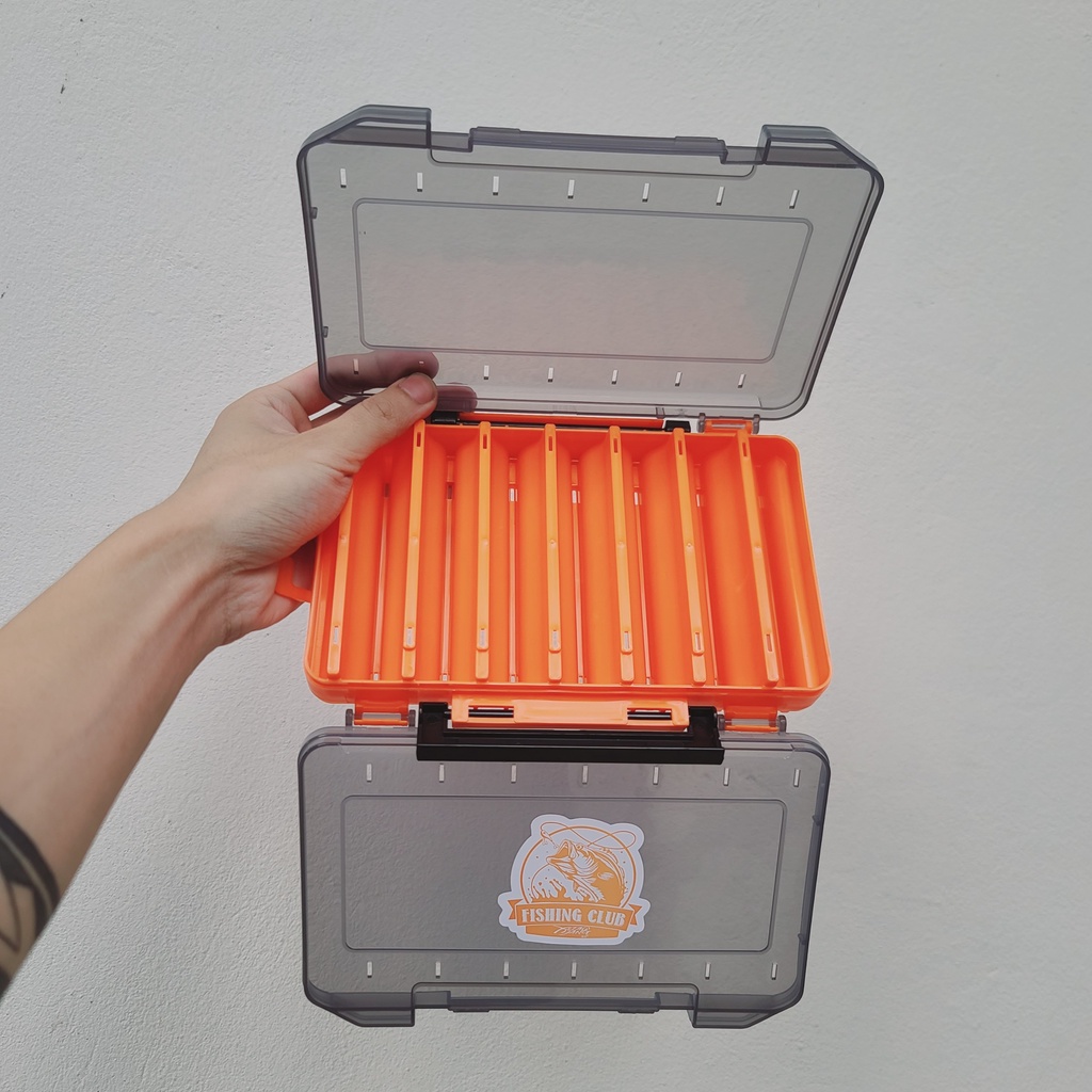 Hộp Đựng Mồi 2 Mặt iLure size lớn Siêu Tiện Dụng - Đẹp Bền Rẻ