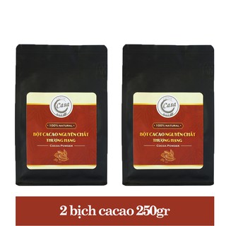 Combo 2 Túi cacao nguyên chất đặc biệt 250gr