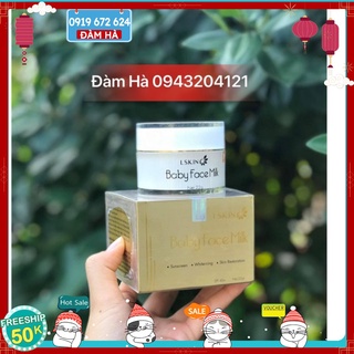 [Ảnh Thật] Kem cấy Trắng BaBy Face Milk- ủ kén Tằm lwskin