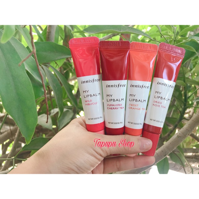Son dưỡng môi có màu Innisfree My Lip Balm 15g