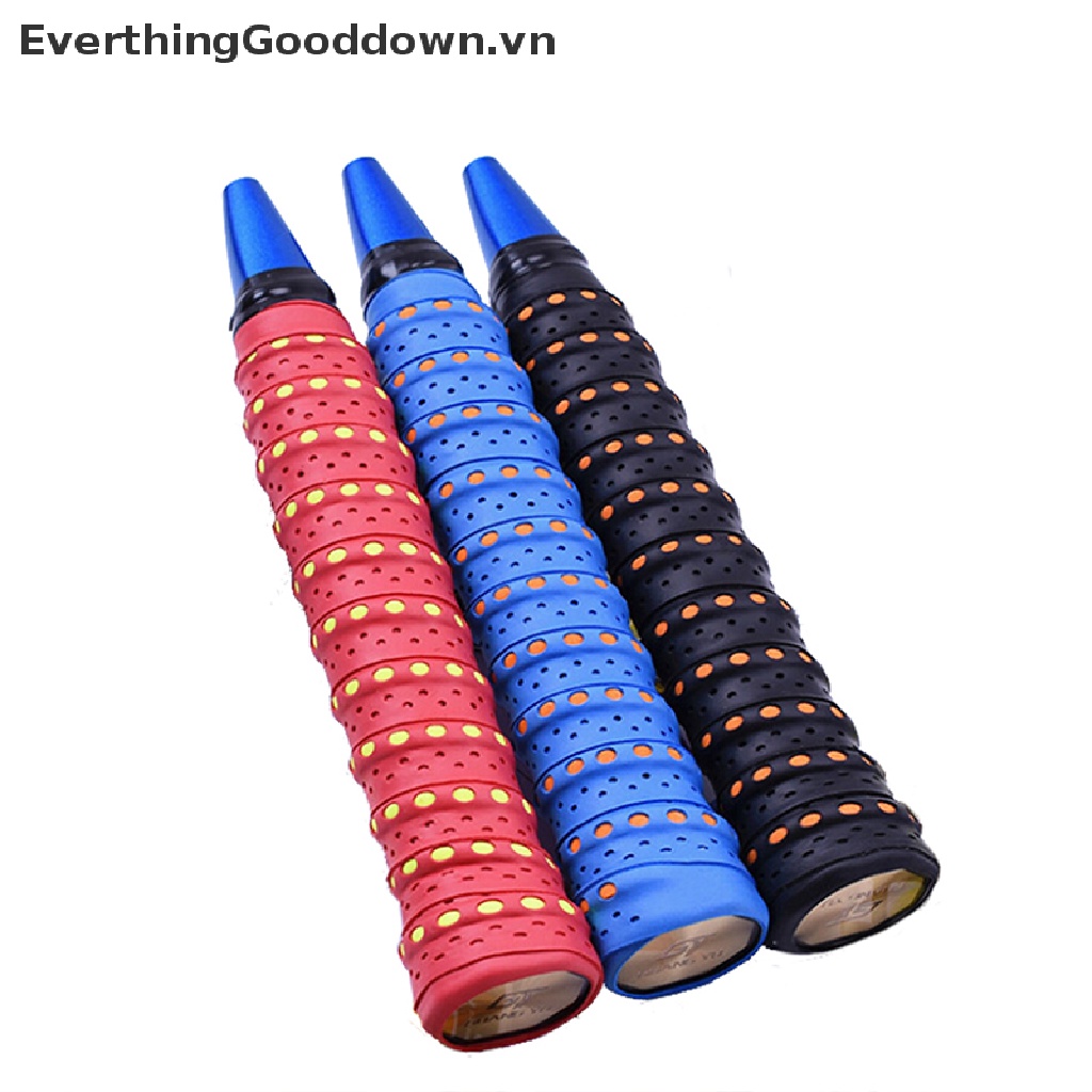 Everthinggooddown Băng Quấn Cán Vợt Cầu Lông / Tennis Chống Trượt Thấm Hút Mồ Hôi