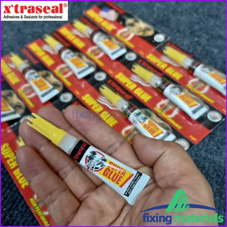 1 tuýp keo con voi Super Glue 3gr, thương hiệu X'traseal (SX tại Malaysia)