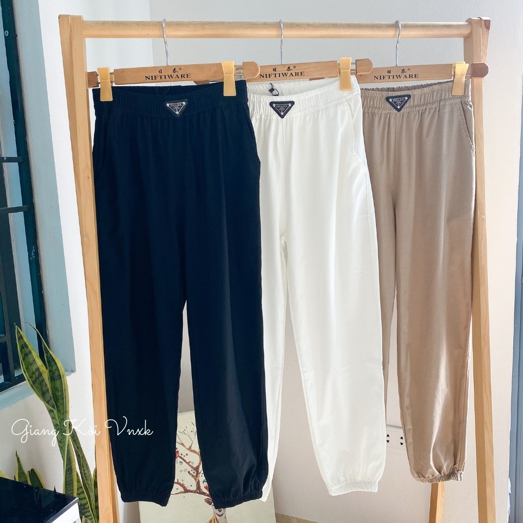 Quần Jogger Thô Chun Siêu Mềm Mát 𝐇𝐚̀ 𝐆𝐢𝐚𝐧𝐠 𝐕𝐧𝐱𝐤