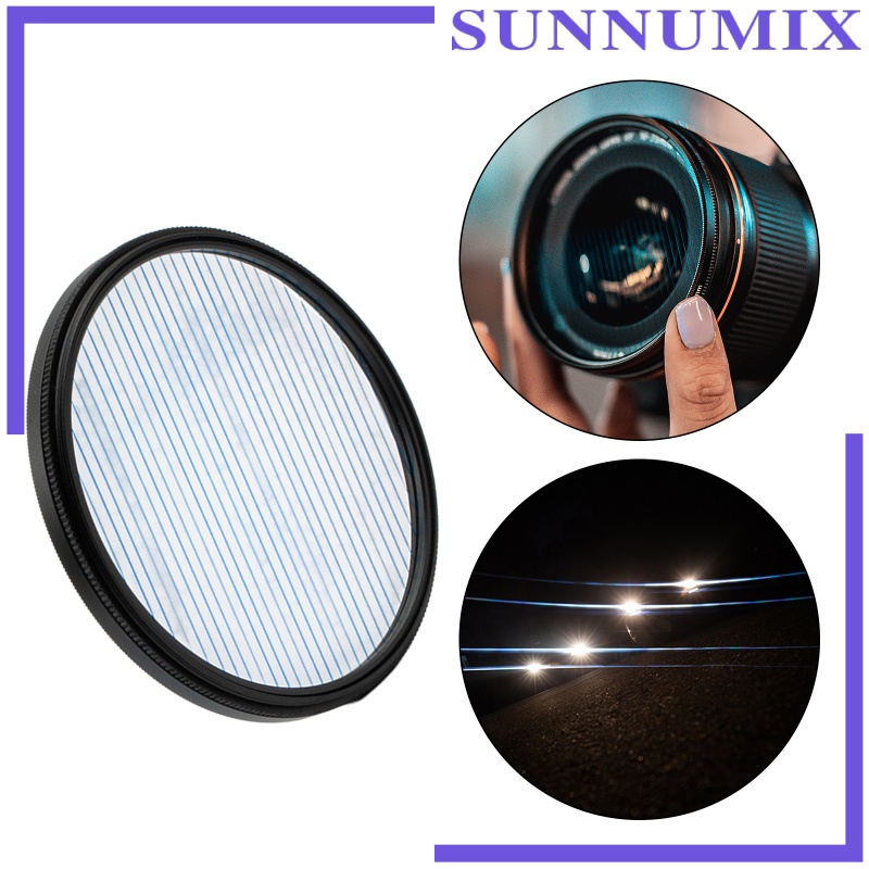 [SUNNIMIX]Streak Filter Special Effects Filter Camera Accessories