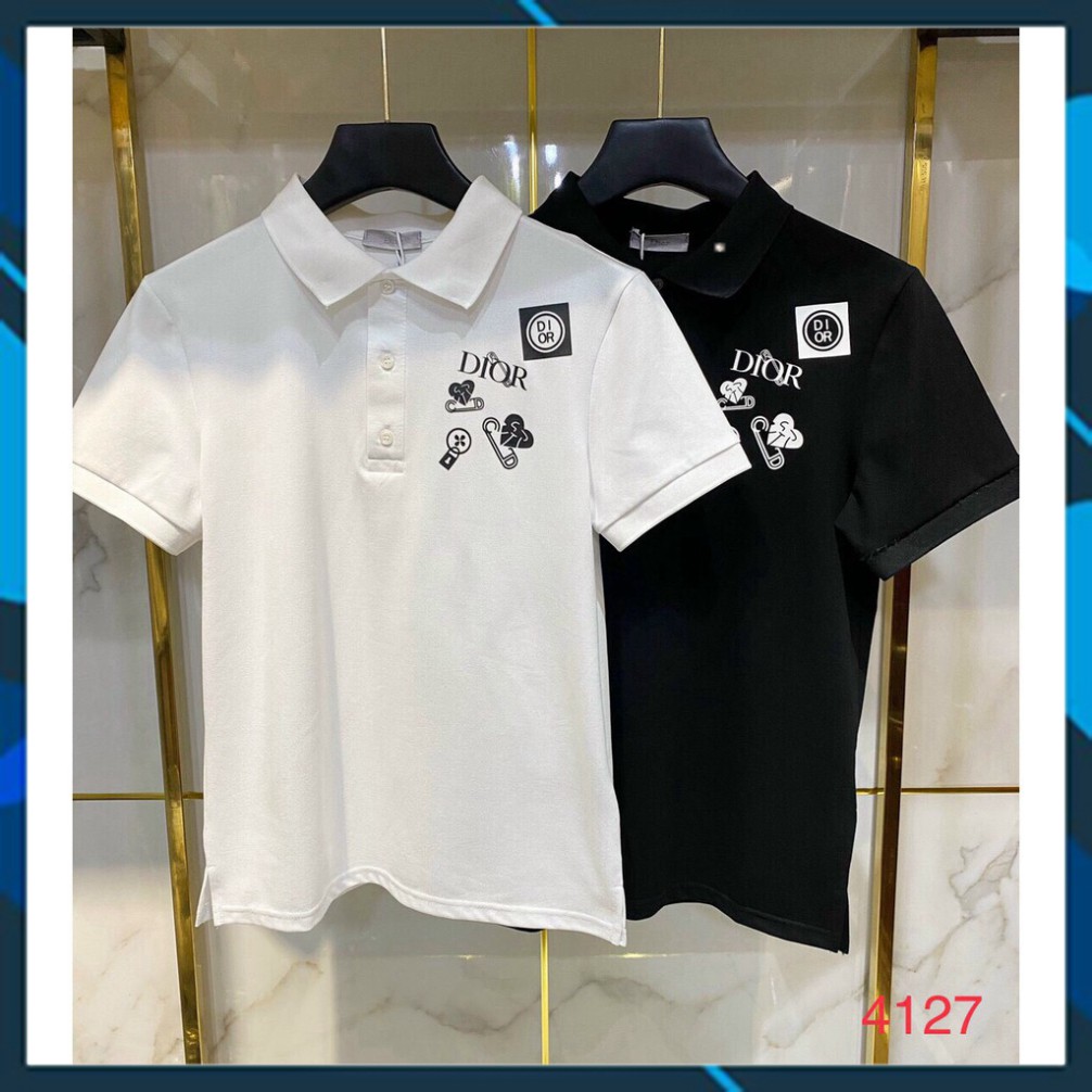 Áo Polo Nam, Áo Thun Nam Ngăn Tay Lỡ Có Cổ Thời Trang Cao Cấp in Hoa Tiết AC79 - Trkstore68 | BigBuy360 - bigbuy360.vn