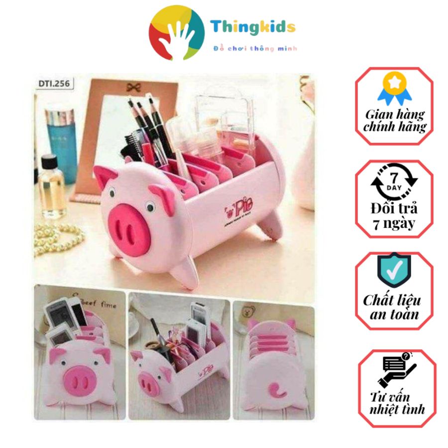 Hộp bút con heo con lợn siêu ngộ nghĩnh - Thingkids