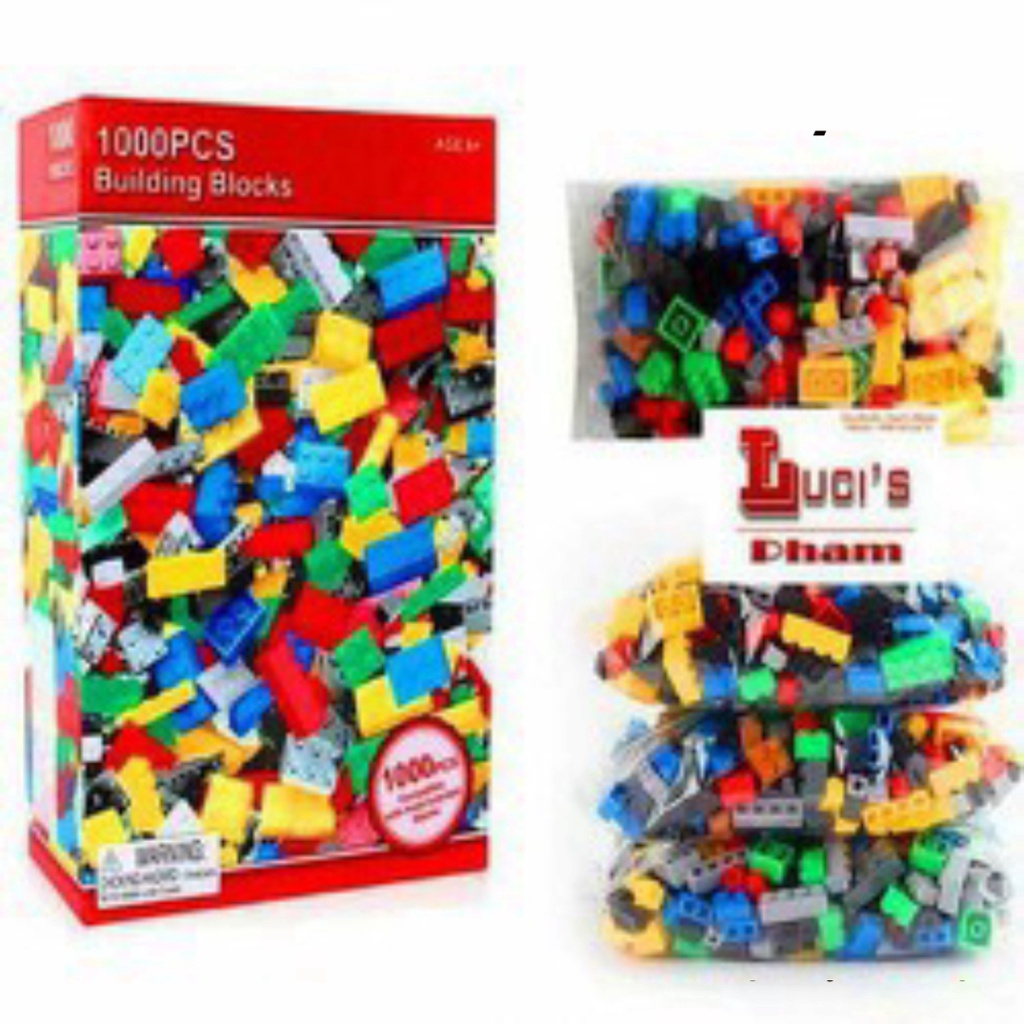 BỘ XẾP HÌNH LEGO 1000 CHI TIẾT
