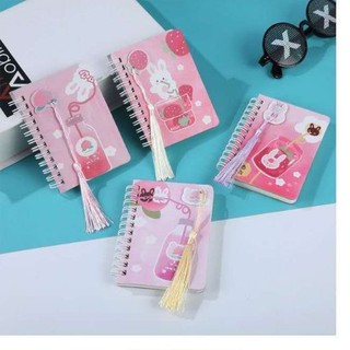 Sổ cute A7 có phụ kiện