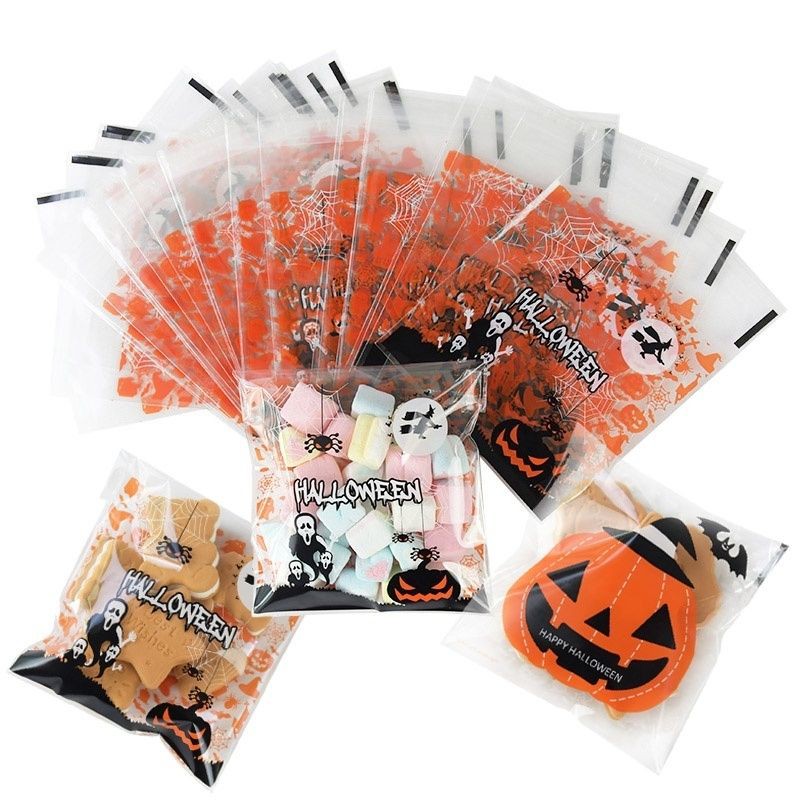 Set 50 túi gói quà kẹo Halloween
