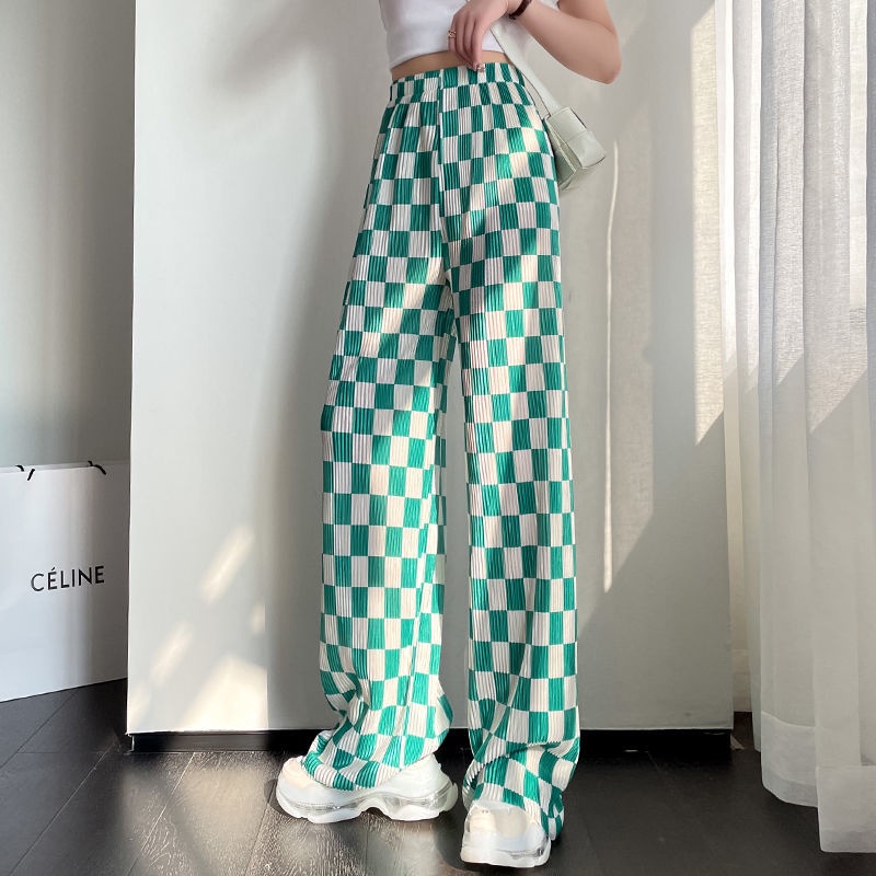 Quần Dài Lưng Cao Thiết Kế Mới Kiểu Dáng Đơn Giản Thời Trang Mùa Hè Dành Cho Nữ