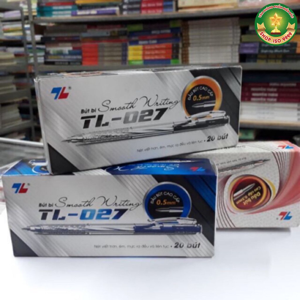 COMBO 20 CÂY BÚT BI THIÊN LOG - HỘP 20 CÂY BÚT BI THIÊN LOG- HÀNG LOẠI 1