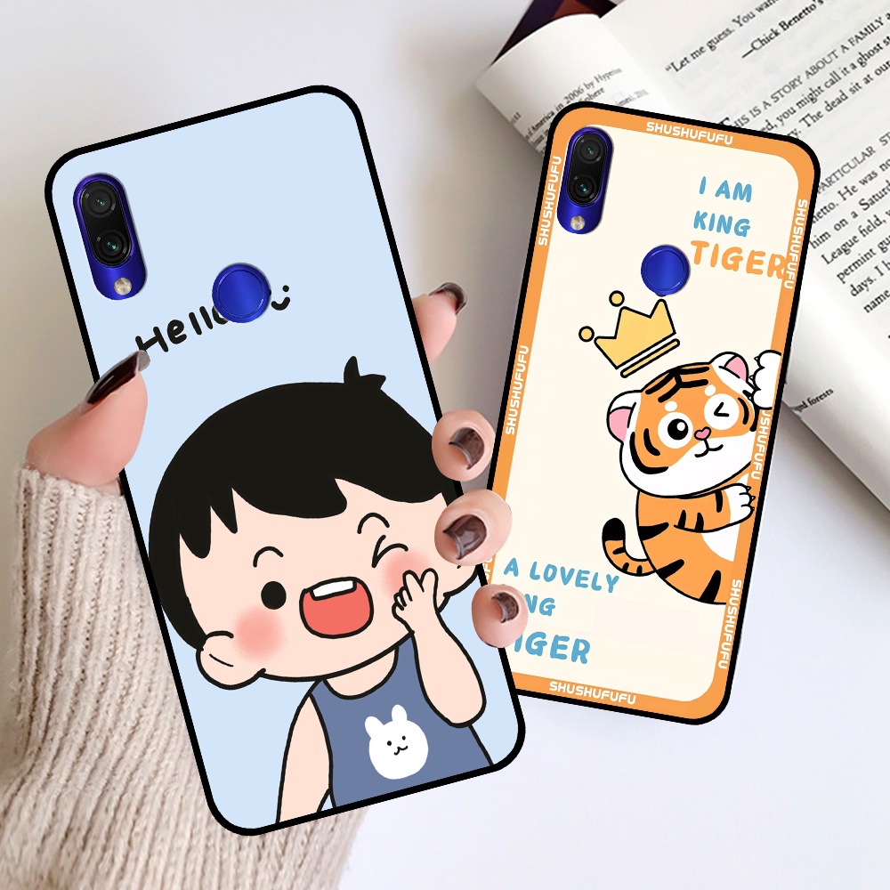 Ốp Xiaomi Redmi 7 / Redmi Note 7 / Redmi Note 7 Pro in hình mickey, hổ, kingtiger siêu rẻ T19 - T24
