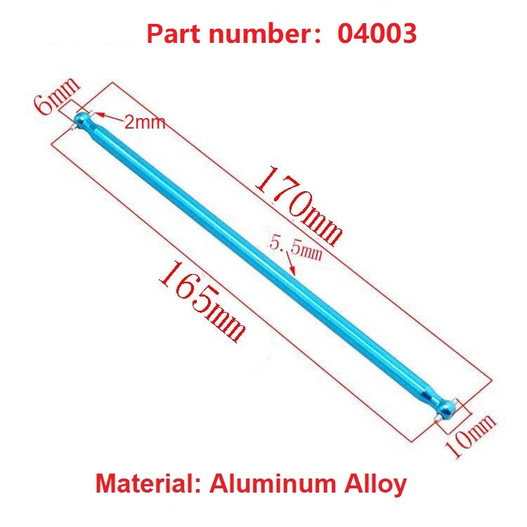 Khớp Nối Truyền Động 04003 Cho Xe Điều Khiển Từ Xa HSP 1:10 94107 94115 94124 94112 94170