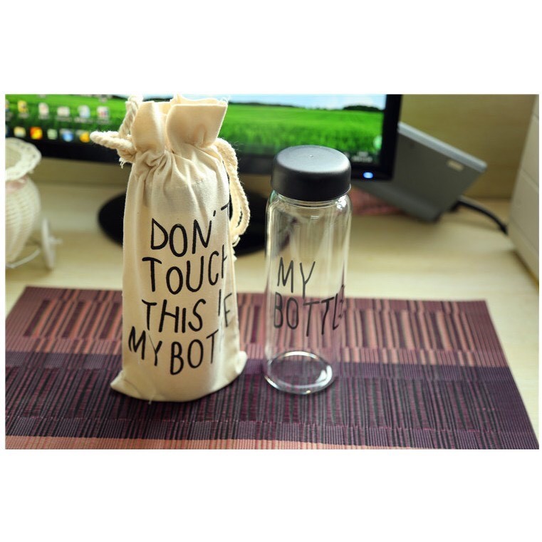 Túi vải cavas đựng bình nước,đựng đồ tiện dụng