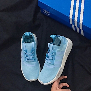 Giày NMD Xám/Xanh cho Nam/Nữ