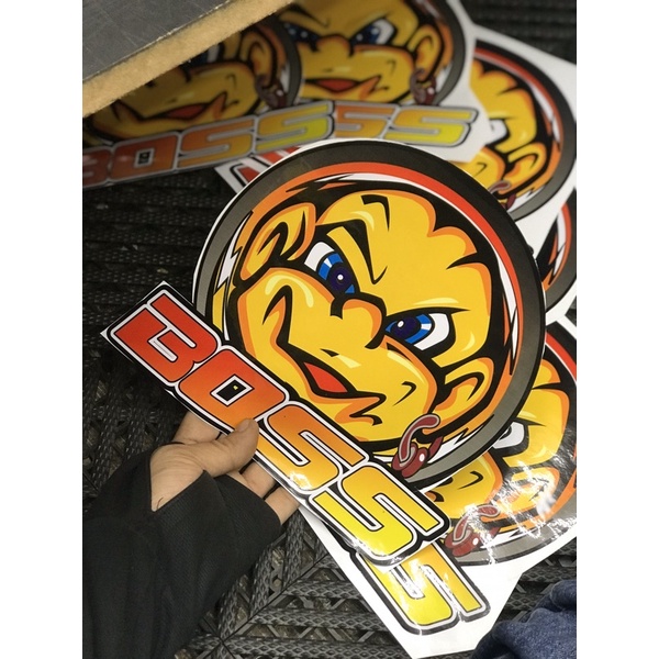 Tem Dán Boss Rossi cho mọi loại xe