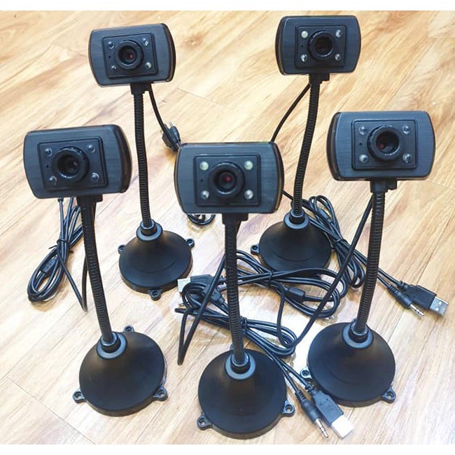 Webcam cao vuông Có Micro Kèm Đèn Led - Màu Đen | BigBuy360 - bigbuy360.vn