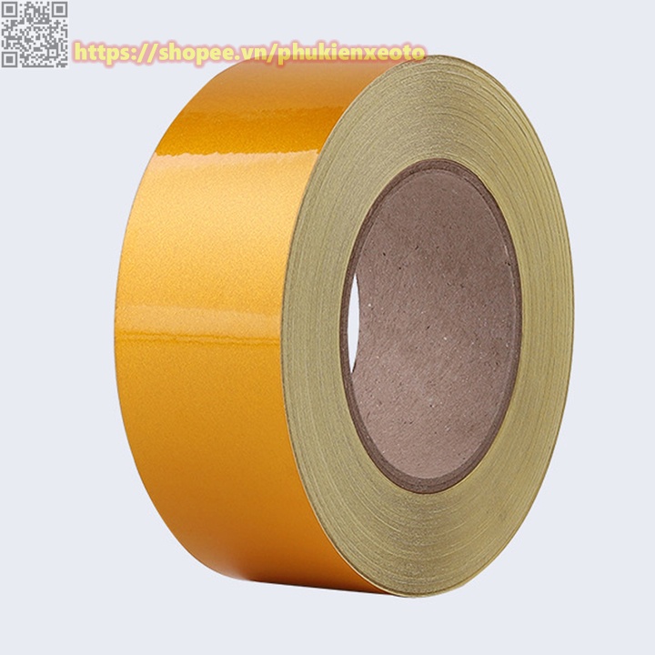 Băng Keo Phản Quang, Decal Phản Quang Dán Xe Máy, Ô Tô Bản 5cm