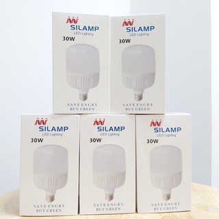 Combo 3 bóng đèn led 30W E27 búp led 30W E27 SILAMP