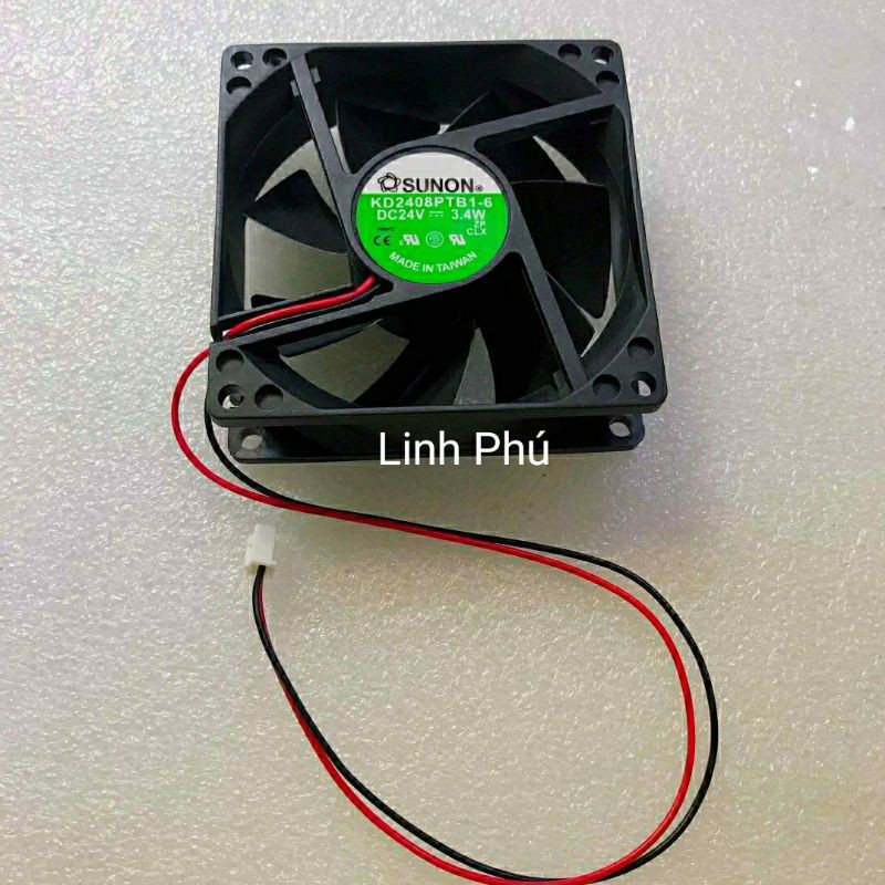 Quạt tản nhiệt 9cm 24v