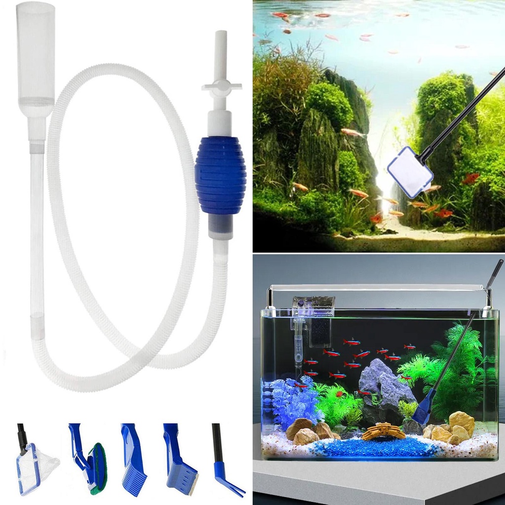 Bộ Dụng Cụ Vệ Sinh Bể Cá 5 Trong 1 5 Trong 1