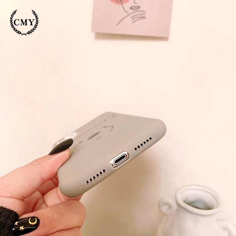 Ốp điện thoại họa tiết gấu hoạt hình cho iPhone11/11Pro 11Pro Max X XR XS XS MAX 7 8 Plus SE | BigBuy360 - bigbuy360.vn