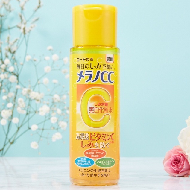 [Hàng Nhật Nội Địa] Nước hoa hồng dưỡng trắng da chống thâm nám Melano CC Whitening Lotion 170ml
