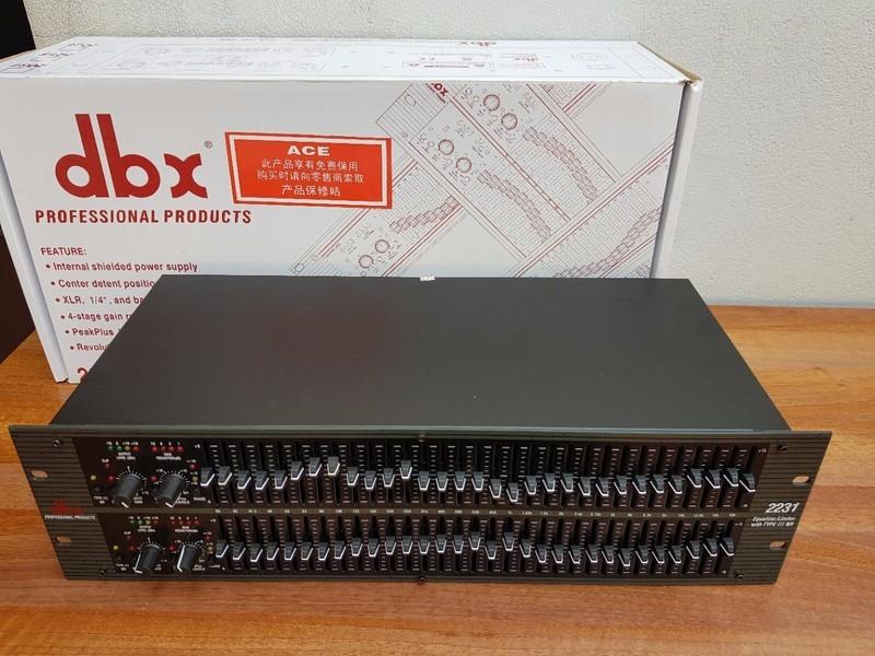 Bộ lọc âm Equalizer dbx 2231 + 2 jack canon