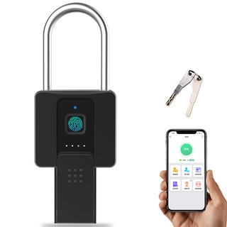Ổ Khóa Vân Tay Thông Minh Chống Thấm Nước Chống Trộm Kết Nối Bluetooth