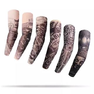 [Sẵn sàng] Hình xăm tay áo Kem chống nắng mùa hè Thời trang Tay áo Tattoo oversleeve Fashion sleevelet  9 types