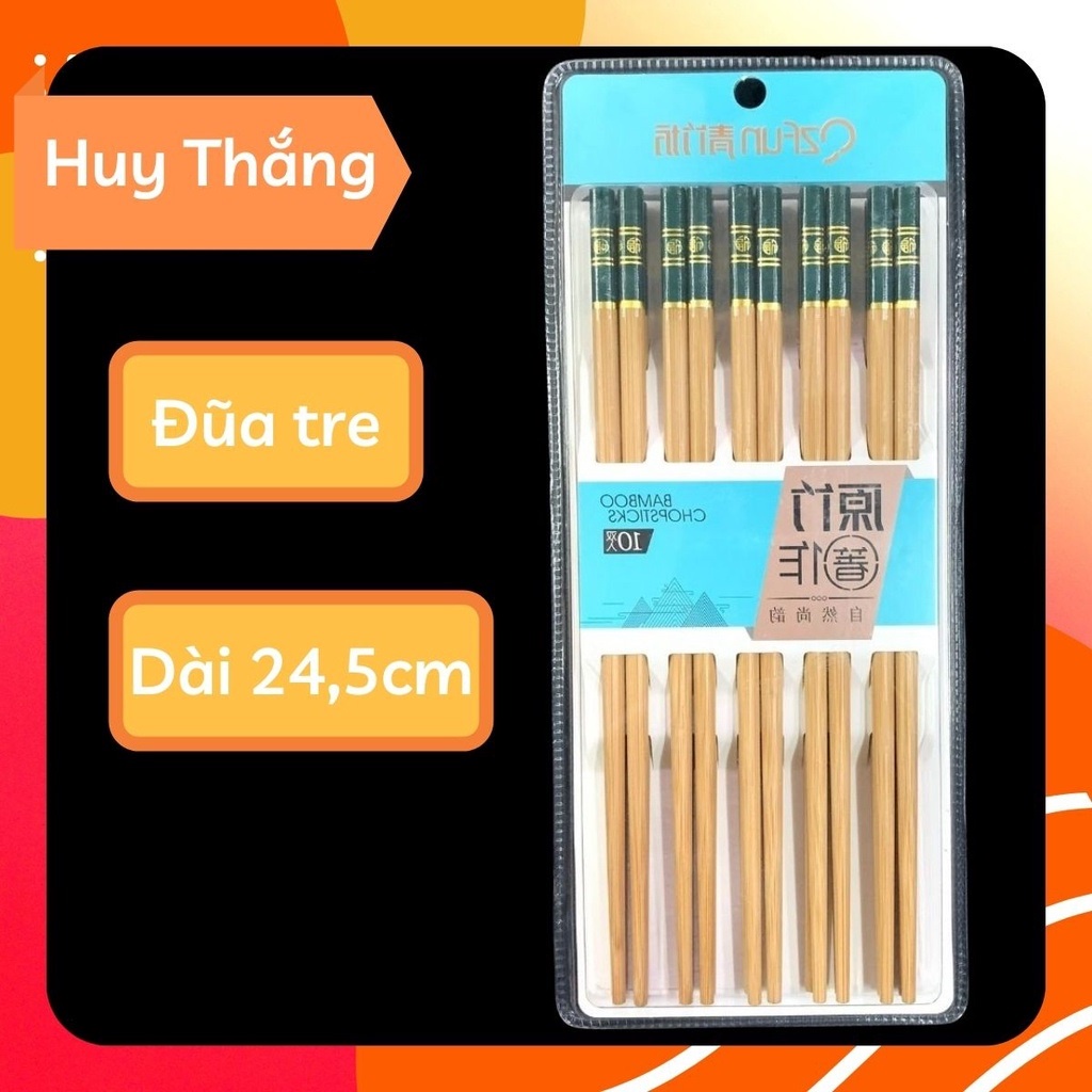 Đũa tre YAJIZHUMU Đẹp, An Toàn Khi Sử Dụng - OHOHO HOME