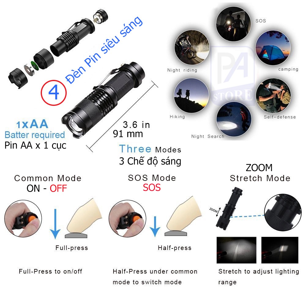 Hộp Sinh Tồn SOS – 9 Món Phụ kiện Phượt Thủ Tiện Lợi Phong Cách | BigBuy360 - bigbuy360.vn
