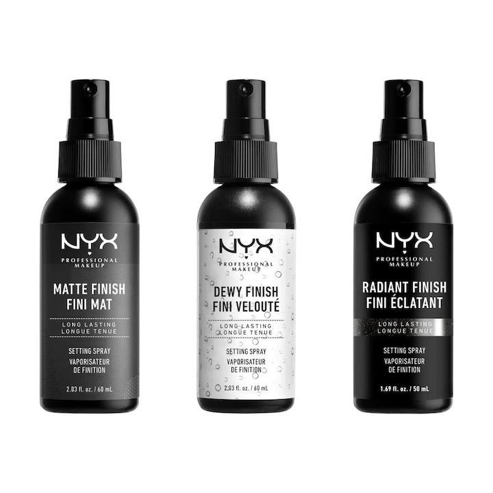NYX - Xịt Khóa Lớp Makeup - NYX Matte / Dewy / Radiant Finish Long Lasting Setting Spray