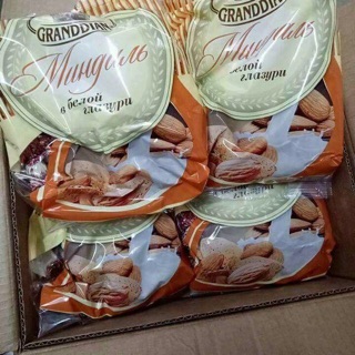 Socola trắng hạnh nhân Nga GRAND DIAN - 450g