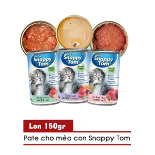 PATE CHO MÈO CON SNAPPY TOM 150G