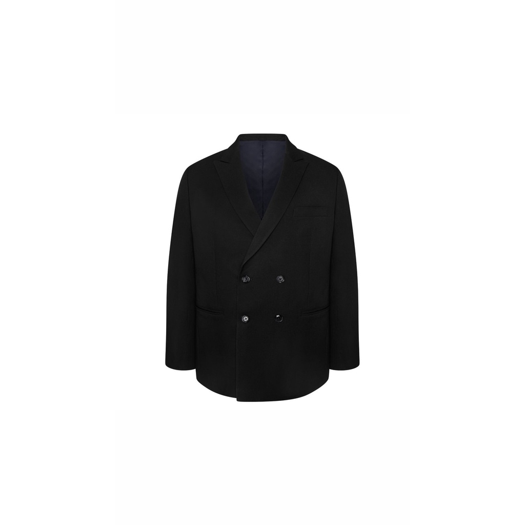 Áo Khoác Đen 4 Nút - 4 Loose Blazer